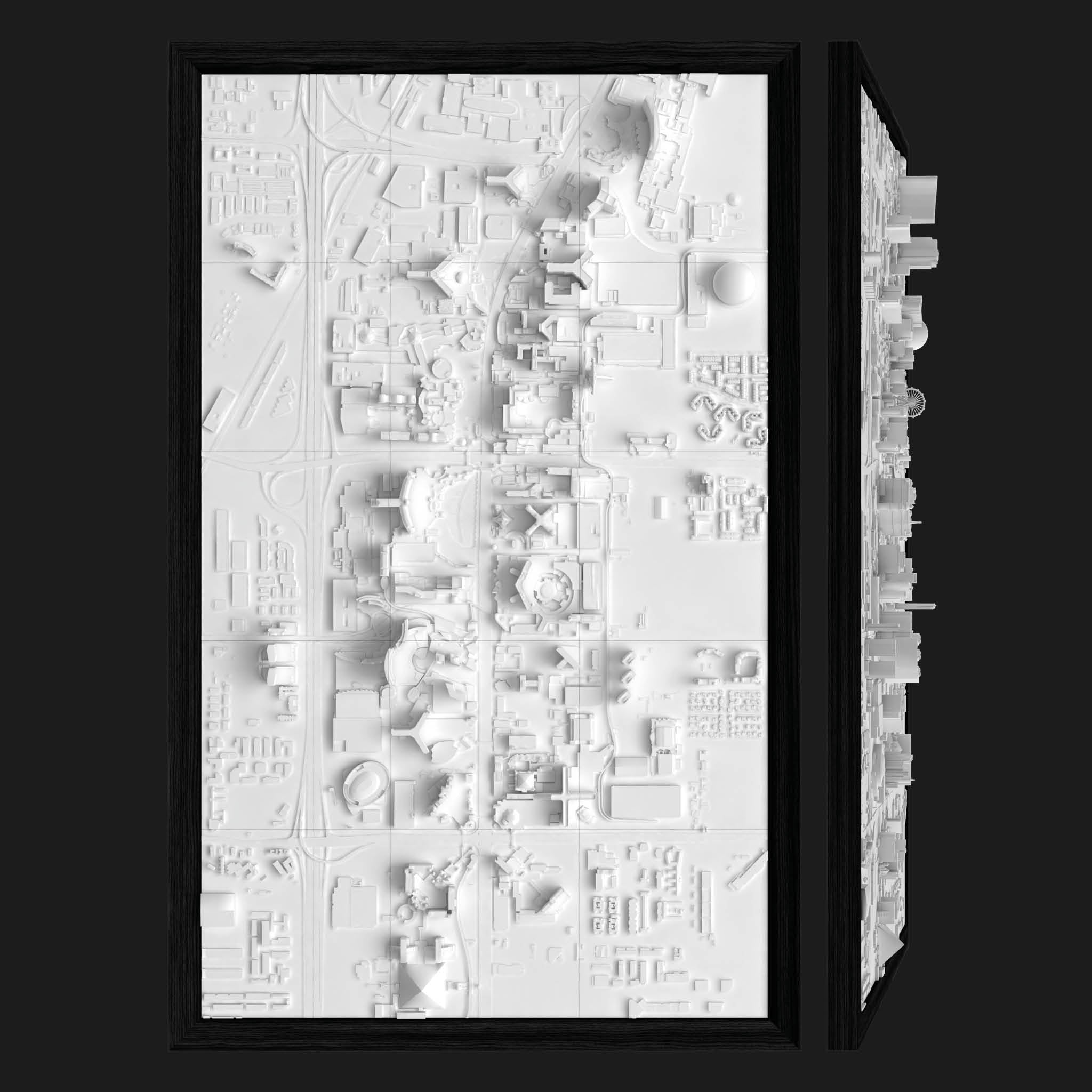 Las Vegas Frame Wide 3D City Model BFCM, search_hidden - CITYFRAMES